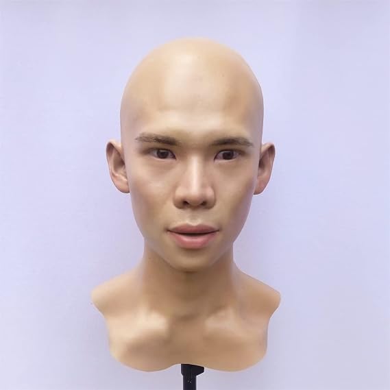 Asian Male Silicone Mask