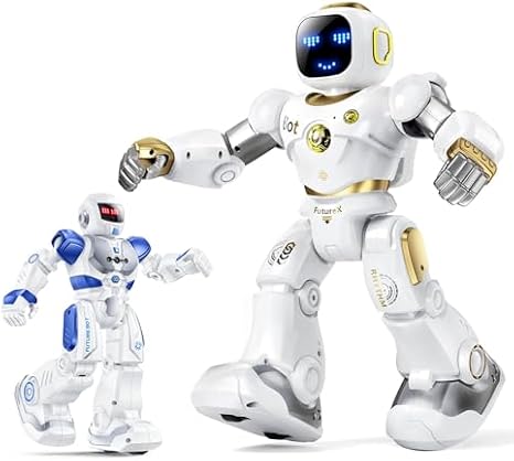 Ruko 6088 Remote Control Robot for Kids and 1088 Gold Smart Robot