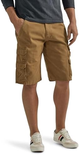 Wrangler Authentics Mens Premium Twill Cargo Short