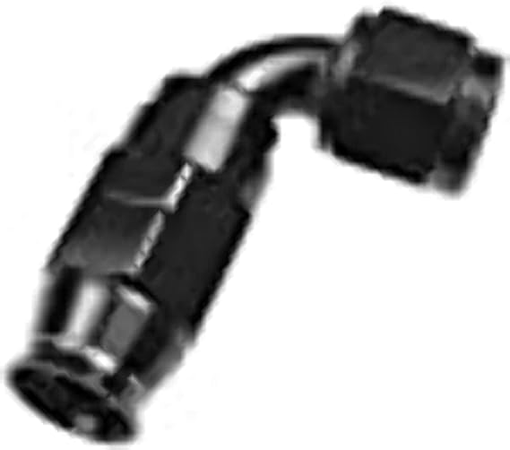 Redhorse Performance 1290-08-2 PTFE reusable Hose End (Black), 1 Pack