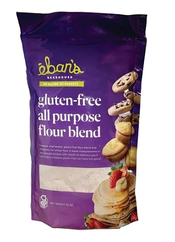 Eban's Bakehouse Gluten-Free All Purpose Flour Blend, Cup for Cup Substitute, Made with Whole and Ancient Whole Grains, 32 oz