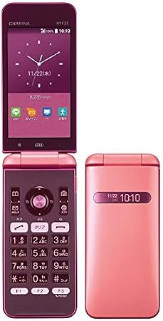 au Kyocera Gratina KYF37 Pink SIM Free Dislocked POVO Official Operation Confirmation Device KYF37SPA