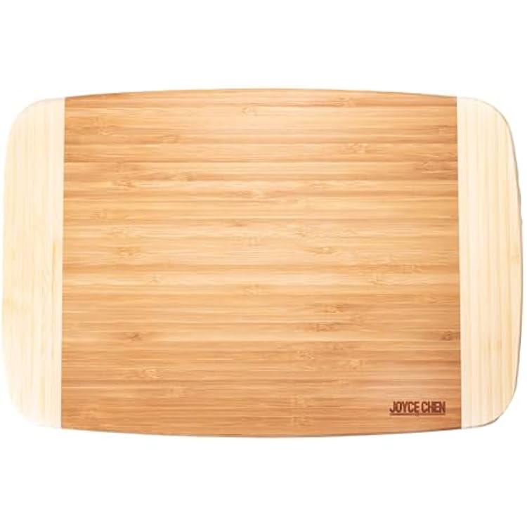 Joyce Chen Large Bamboo Cutting Board, 10x15-Inch