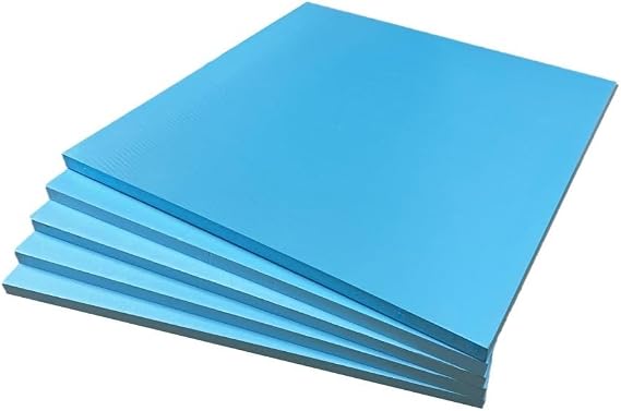 Insulation Board Xps Foam Underfloor Heating Thermal Acoustic Soundproofing Underlay fire Resistant Panels 10mm Thick 600x600 mm .32m2 per Board Packs 10-20 (40)
