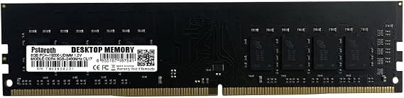 RAM 8GB DDR4 2400MHz PC4-19200 Non-ECC Unbuffered 1.2V CL17 1Rx8 Single Rank 288 Pin UDIMM Desktop PC Computer Memory RAM Module Upgrade Green/Black