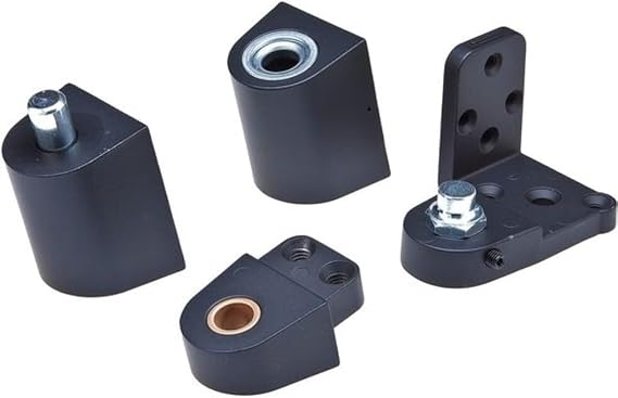 Offset Pivot Hinge, Half Surface, 125 lb.