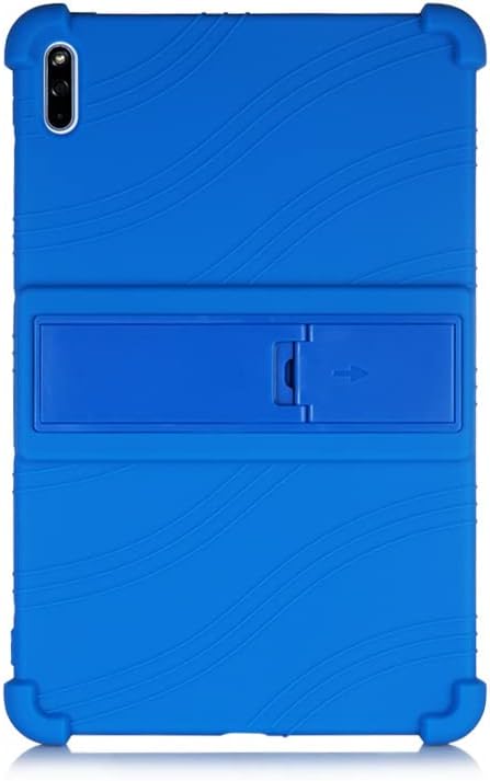 Case for Huawei MatePad 11 10.95 Inch 2021, Light Weight Silicone Kids Friendly Soft Shock Protective Foldable Stand Cover for Huawei MatePad 11 2021, Blue