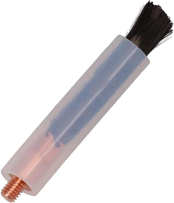 Cleaning Brush for WIG MIG MAG TIG Welding Cleaning Tool Carbon Fiber Copper M6 M8 M10 Weld Seam Cleaner(M6)
