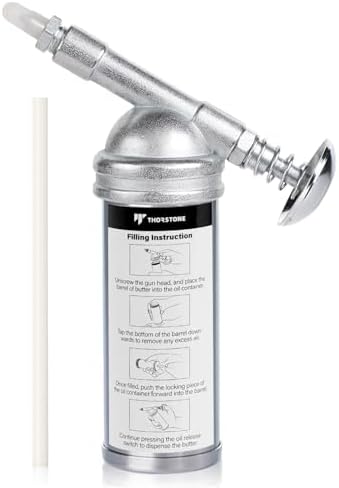 Thorstone 7000PSI Grease Gun Kit & Bicycle Push-Type Mini Grease Gun Kit