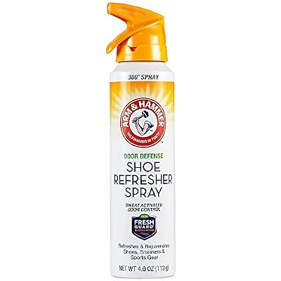 Arm & Hammer Odor Defense Shoe Refresher Spray, Fresh Scent, 4 oz