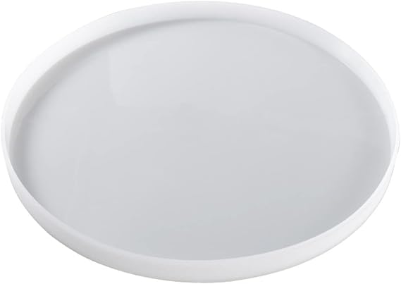 Large Round Silicone Tray Molds for Epoxy Resin - DIY Home Decorations