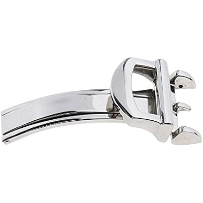 16mm Buckle Solid Deployant Clasp Fold with