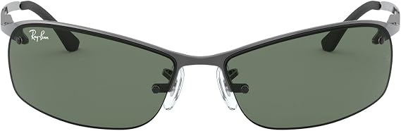 Ray-Ban mens Rb3183 Rectangular Sunglasses