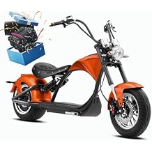 eAhora [2025 Upgraded] M1P 2000W 37MPH Electric Motorcycle for Adults,60V 30Ah Large Battery 40 Miles Long Range Electric Motorcycle Full Suspension Street Legal Adult Electric Motorcycle