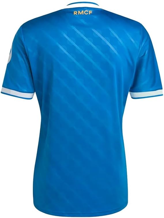 adidas Men's Real Madrid Third Jersey 25/26 (Blue/White)