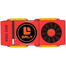 DALY Smart BMS LiFePo4 12S 36V 500A with Programmable Bluetooth Module and Common Port Cooling Fan
