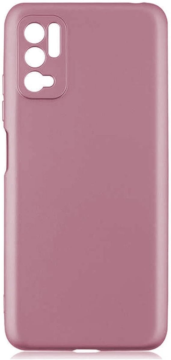 Microcase Xiaomi Redmi Note 10T 5G Premium Matte Silikon Kılıf-RoseGold