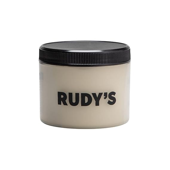 RUDY's Soft Clay Pomade - Lightweight and Pliable All Day Hold - Paraben Free - for Waves and Texture (4.8 oz)