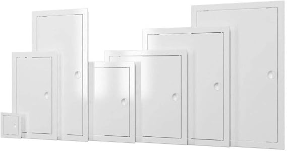 Plastic Access Panel - Inspection Revision Door - Service Point Hatch. (200mm x 400mm), White
