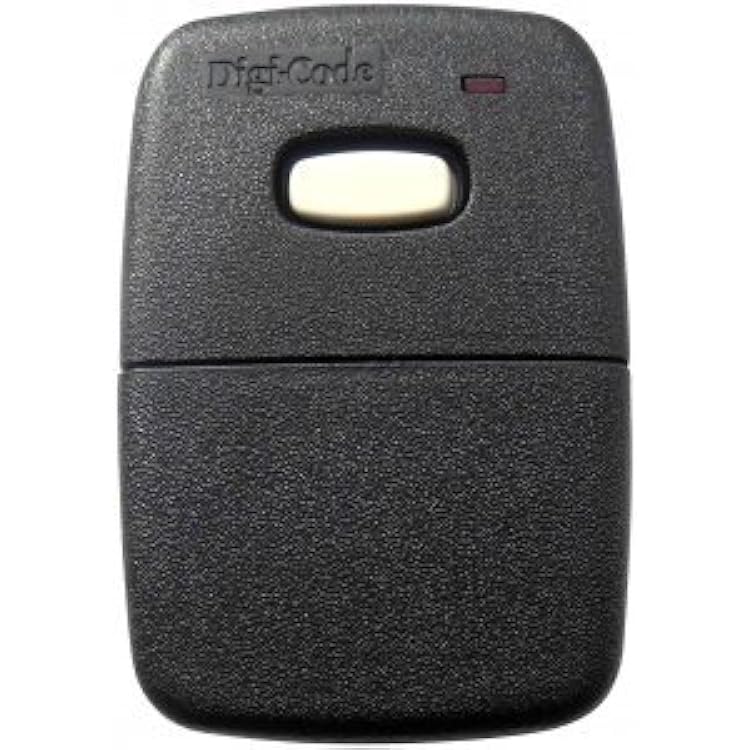 DIGI-Code Garage Door Opener 5012 Remote Control Transmitter