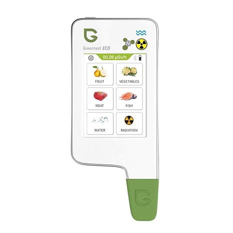 Greentest Nitrat Messgeraet mit Geigerzähler TDS Wasserprüfung & Bluetooth
