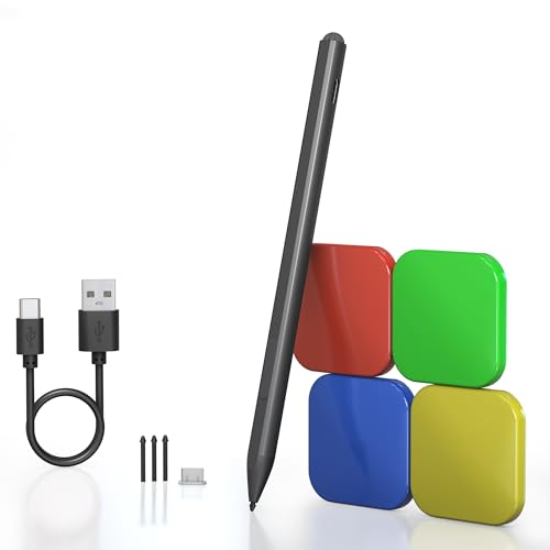 Surface Pen Stylus for Microsoft Surface Pro - 75 Day Battery Life4096 Tilt PressureTouchscreen Pen Cap, Work for Surface Pro 11109876543X Surface Go 321 Surface BookLaptopStudio 321