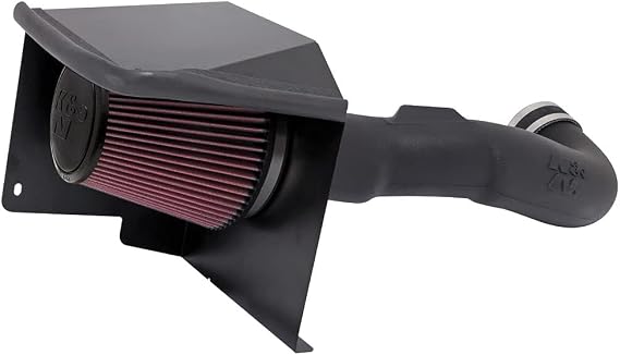 K&N Cold Air Intake System: High-Flow Air Filter, Increase Performance & Towing: Compatible with 2009-2014 Chevy/GMC/Cadillac Silverado, Suburban, Tahoe, Sierra, Yukon, Escalade, Avalanche, 57-3070