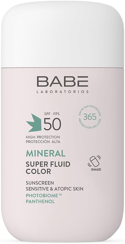 Laboratorios Babé - SUPER FLUID MINERAL COLOR SPF 50 - Fotoprotector