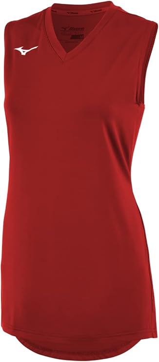 Mizuno Womens Mizuno Women's Sleeveless V-Neck Volleyball Jersey