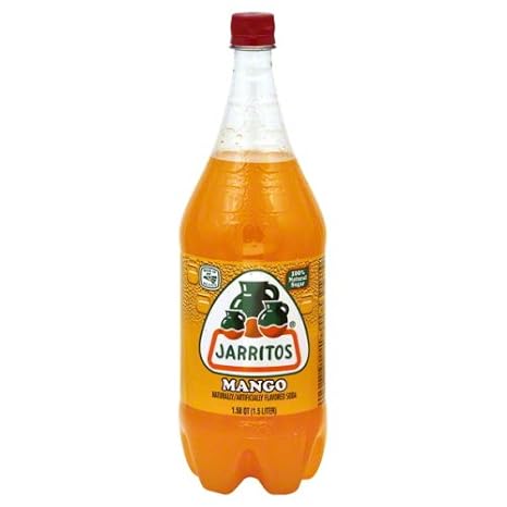 Jarritos, Mango Soda Drink, 1.5 LT (Pack of 8)
