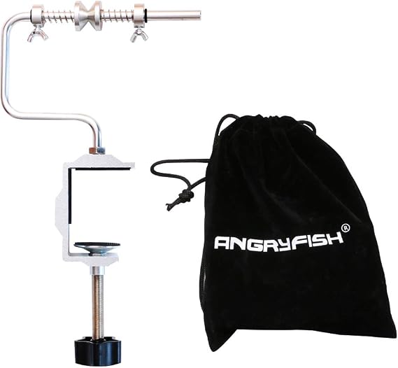 ANGRYFISH Fishing Line Winder with Clamp-Adjustable Stable Protable Spooler Machine-Multifunction Spooling Station System