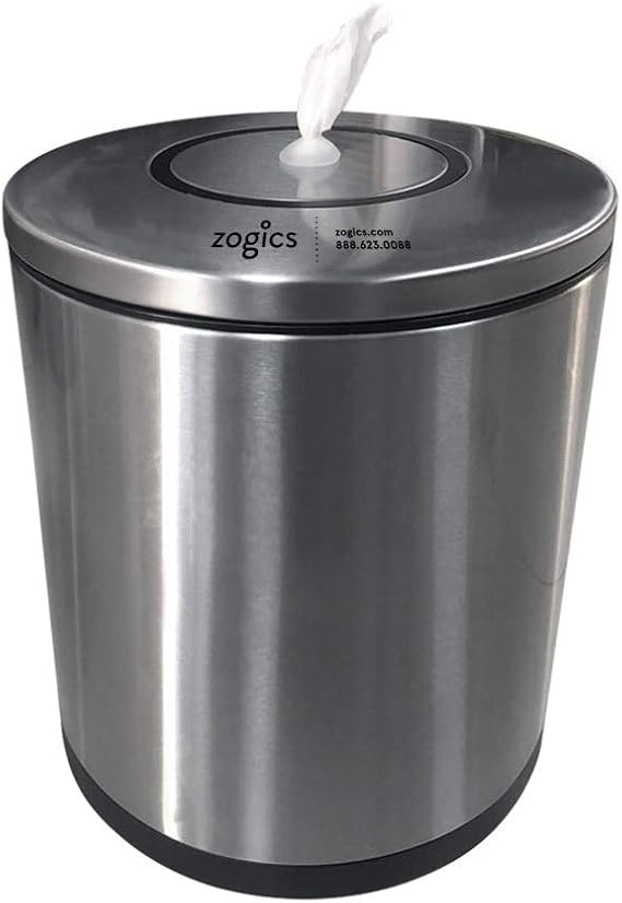 Zogics Tabletop Stainless Steel Wipe Dispenser
