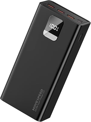 MOVE SPEED Mobile Battery, 40,000 mAh, Power Outages, Disaster Preparedness,powr Bank