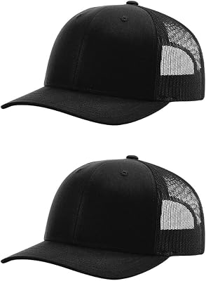 Richardson 112 Youth Classic Six-Panel Adjustable Snapback Trucker Cap | Bulk Packs Available