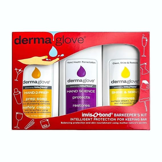 DERMAGLOVE Custom Hygiene Box Set - BARKEEPER'S KIT