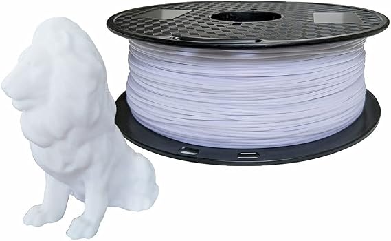CC3D Pro Plus + Cold White PLA Filament 1.75 mm 1KG 3D Printer Bright Cool White 3D Printing Material MAX Filament Snow White Color