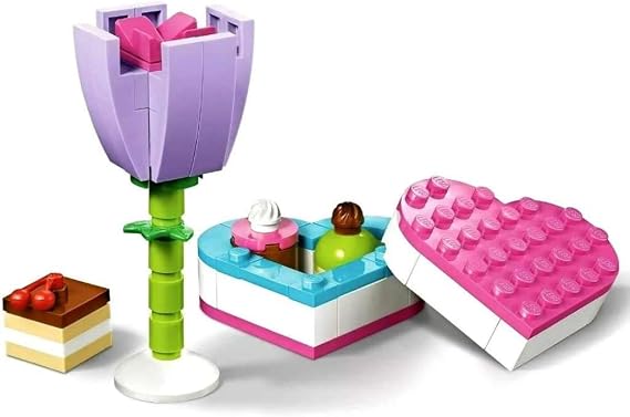 LEGO Friends Flower and Chocolate Box Build 30411 (75 Pcs)