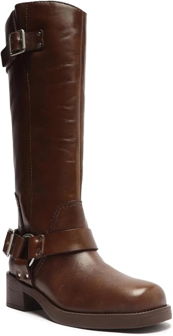 FALL 23 Women's Clara Low Block Bootie - Brown, Size 10
