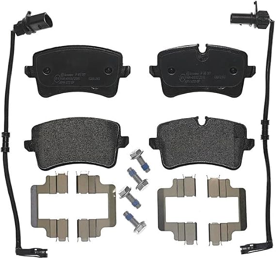 Brembo P85117 Low-Met Rear Disc Brake Pad Set AUDI OE# 4G0698451H