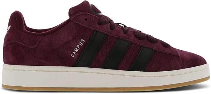 adidas Campus 00s Men's Sneaker, Maroon/Core Black/Off White, Size 10