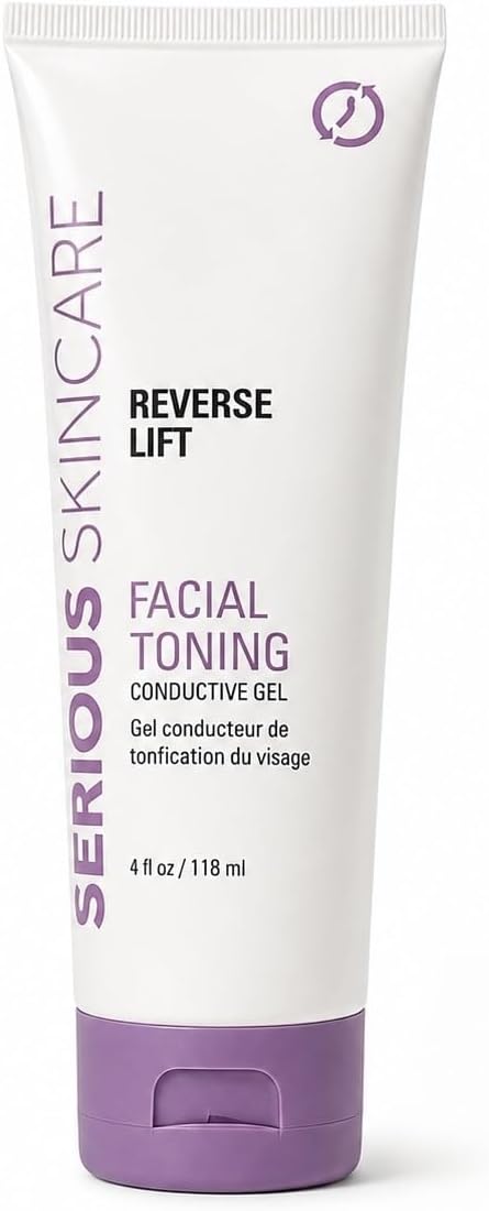 Serious Skincare Hydrating Microcurrent Face Conductive Gel for RF, 4 oz