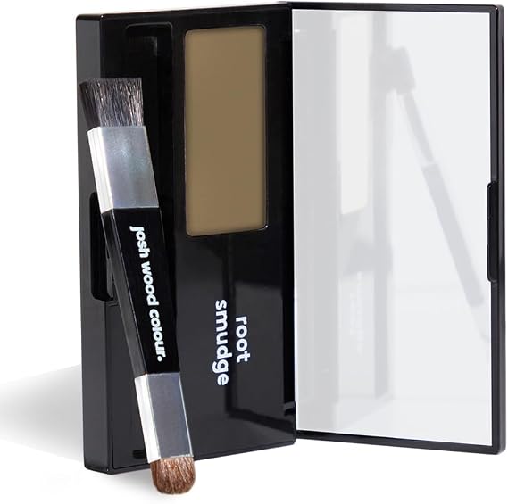Josh Wood Root Smudge Dark Blonde, Grey Root Touch Up Powder, Vegan