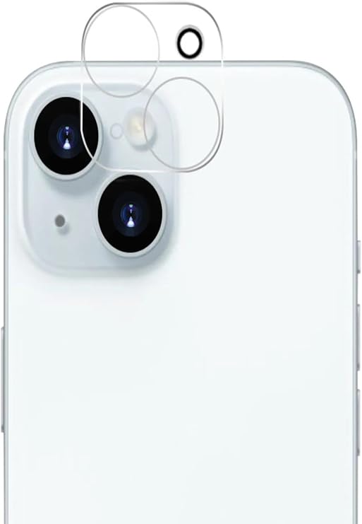 KZY Contact Camera Lens Protection Glass Compatible with Apple iPhone 15