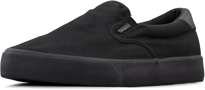 Lugz メンズ クリッパー スニーカー, ブラック/ブラック, 9.5 Wide