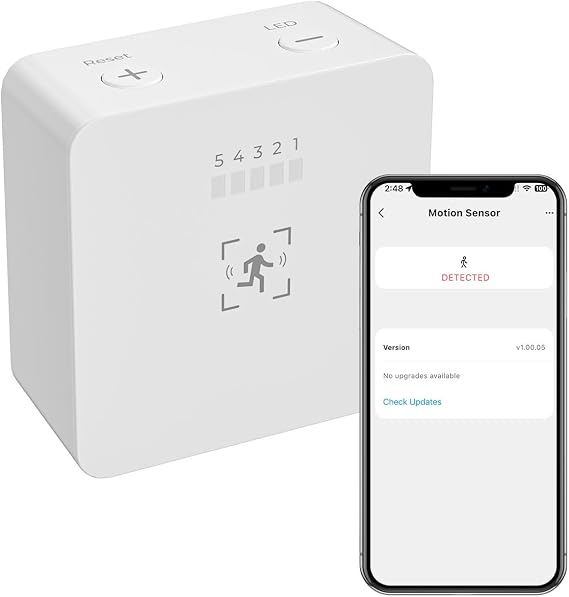 THIRDREALITY Zigbee Motion Sensor R1,Adjustable Sensitivity,Real-time Alerts,Zigbee Hub Required,Support Home Assistant,SmartThings, Homey, Hubitat or Echo Devices with Built-in Zigbee hub