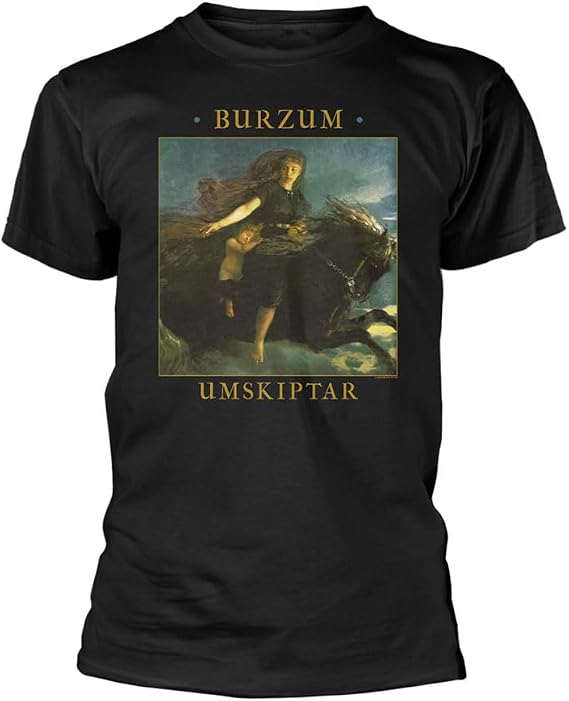 Plastic Head Burzum Umskiptar Band Logo T Shirt