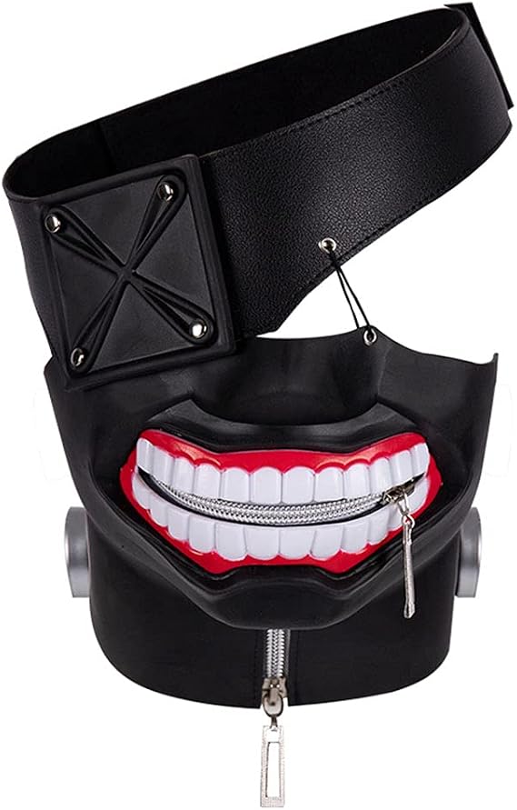 3D Tokyo Ghoul Kaneki Ken Cosplay Mask for Halloween Costume party Decorations Props