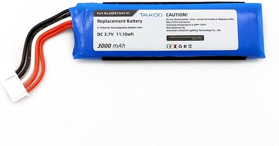 GSP872693 01 Battery Replacement Battery for Flip 4, Flip 4 Special Edition Speaker(3000mAh)