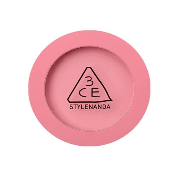 3CE Style Nanda Face Blush, Matte, Pink, Palette, 5g, 0.17oz (DELECTABLE)