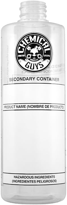 Chemical Guys ACC149 Secondary Container Dilution Bottle (16oz), 16 fl. oz, 1 Pack